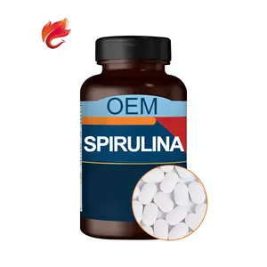 Happy Slim espirulina extratos comprimidos comprimidos comprimidos comprimidos mastigáveis pelotas 600Mg