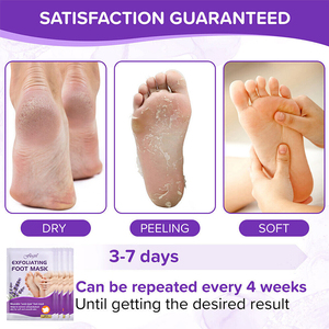 Crèmes exfoliantes pour les pieds, soin des pieds, hydratation, élimination des peaux mortes, masque exfoliant pour les pieds, vente chaude - Product Image 5