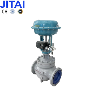 DN300 PN16 ANSI 300LB Pneumatisches Einsitz-Regelventil Hochtemperatur-Membranverstellung OEM Anpassbar Gas - Product Image 1
