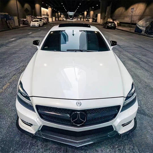 ชุดแต่งคาร์บอนไฟเบอร์สไตล์ R สำหรับ CLS W218 C218 ปี 2011-2017  ลิ้นกันชนหน้า  ชุดอุปกรณ์เสริมกันชนหน้า - Product Image 5