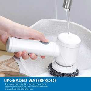 Cepillo de limpieza eléctrico con batería cepillo de limpieza eléctrico <span class=keywords><strong>recargable</strong></span> para Baño - Product Image 4