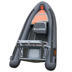 16 قدم RIB520 هيكل ألومنيوم PVC/Hypalon/Orca زودياك ألومنيوم ضلع قارب قابل للنفخ قارب صيد للبيع - Product Image 6