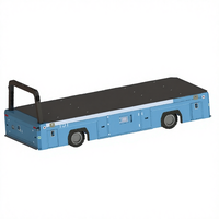 Chariot de transfert AGV sans rail intelligent de 30 tonnes pour extérieur avec guidage laser double, véhicule robotisé à guidage automatique