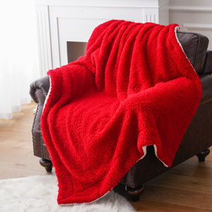 Byintex-couverture <span class=keywords><strong>polaire</strong></span> Sherpa personnalisée, confortable et chaud, pour canapé, lit, canapé, adultes et enfants, hiver - Product Image 5