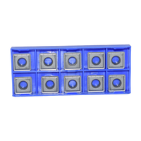 Plaquettes de fraisage ZCC CT SPGT050204-PM YBG225 SPGT090408-EM YBG212 SPGT140512-EM pour acier inoxydable haute dureté, MOQ 10 pièces/boîte