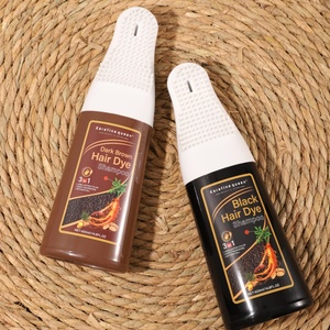 Champú Gel para Colorear el Cabello 420ML, Tinte para el Cabello Sin Amoníaco, Permanente 3 en 1, Champú con Tinte Herbal - Product Image 5