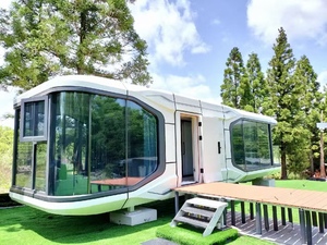 Nouvelle Popularité Produits Offre Spéciale Conteneur Capsule Maison Hôtel Connectable Maisons Portables Nouvelle Capsule Spatiale - Product Image 6