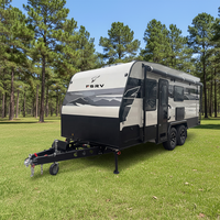 Nouvelle arrivée : camping-car de luxe personnalisé, caravane tout-terrain moderne, caravane mobile d'extérieur, cuisine Thetford, double essieux, 4t