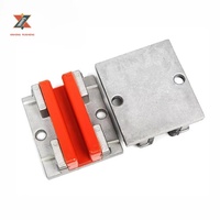 Sabot de guidage d'ascenseur 80x10mm, Sabot de guidage pour cabine/contre-poids, Utilisé pour les accessoires d'ascenseur de hall et de supermarché