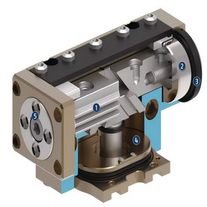 Brazo Robótico Translacional de Dos Dedos Schunk SPG 100 302121 para el Procesamiento de Barras de Acero - Product Image 3