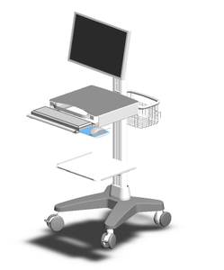 Nội soi giỏ hàng tai mũi họng <span class=keywords><strong>Ent</strong></span> nội soi Máy ảnh Xe đẩy 4K nội soi Máy ảnh đứng - Product Image 6