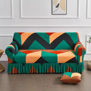High Quality Couch <strong>Covers</strong> <strong>Seats</strong> Slipcover Stretch Spandex Dust Proof Good <strong>Sofa</strong> <strong>Covers</strong> Ready Made <strong>Sofa</strong> <strong>Covers</strong> Skirt Printed - Product Image 1