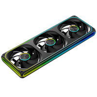 Ventilador de PC para Juegos RGB Direccionable de 360 mm AntarcChill OEM ODM, Enfriador de Chasis de Computadora con Refrigeración por Aire Integrada para Escritorio