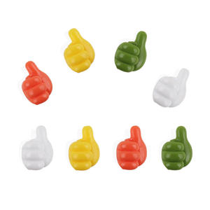Wholesale Factory Wholesale Three-Finger Thumb Wire <b>Hooks</b>, Traceless Waterproof Storage Novelty Fixed Wall <b>Hooks</b> - Product Image 2
