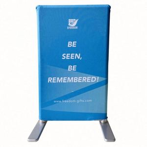 Custom High Quality MINI Display <b>Backdrop</b> Banner <b>Stand</b> Modern Eco-Friendly Portable Design - Product Image 1