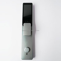 Serrure de porte intelligente pour maison connectée, économique, avec identification faciale par veine palmaire, déverrouillage à distance par application, empreinte digitale 3D automatique et écran