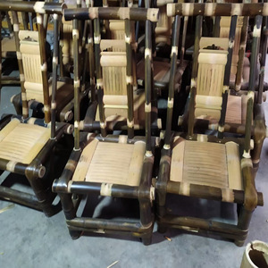<b>Bamboo</b> Garden Set <b>Table</b> And Chairs 4 Seater Outdoor Furniture Handmade <b>Bamboo</b> Patio Set For Courtyard Or Tea Sitting - Product Image 2