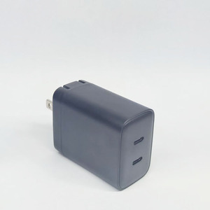 <span class=keywords><strong>Chargeur</strong></span> mural double USB-C PD 3.0 35W à charge rapide avec prise pliable, technologie GaN, prise US 20V - Product Image 6
