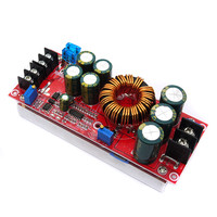 1200W 20A Booster Tension constante Courant constant Module de charge de véhicule réglable DC10-60V à 12-80V Module d'alimentation