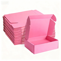 Caja de Cartón Kraft con Logotipo Personalizado, Biodegradable, Ecológica, Compostable, para Envíos de Ropa