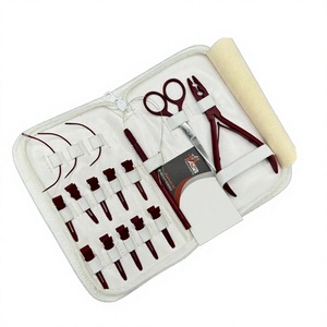Kit de Pinzas para Extensiones de Cabello de Acero Inoxidable de Grado Quirúrgico ZARNAB SURGICAL con Logotipo Personalizado, Acabado Mate, Uso Comercial, Herramientas de Alta Temperatura - Product Image 3