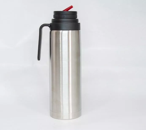 Termo <span class=keywords><strong>de</strong></span> Acero Inoxidable <span class=keywords><strong>de</strong></span> 1 Litro con Asa y Tapón para Mate, Botella Térmica <span class=keywords><strong>Argentina</strong></span> - Product Image 1