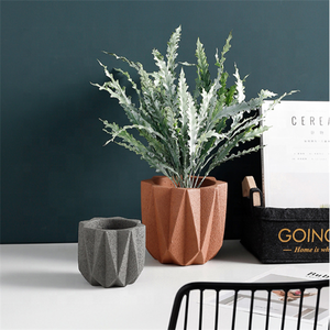 Macetas de cerámica personalizadas, decoración de jardín <span class=keywords><strong>minimalista</strong></span> para el <span class=keywords><strong>hogar</strong></span>, venta al por mayor - Product Image 3