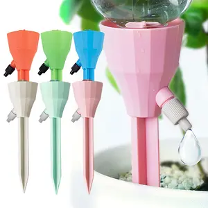 Best Selling Light Green Triangle Shape Self-Watering Dripper Devices Plastic Irrigation System Plant Flowerpots Garden Tools