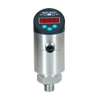Chuangjin CJZK Intelligent Digital Pressure Switch 100bar 304 Stainless Steel IP65 for Air Water Oil Pressure Measurement PNP