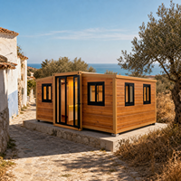 BlocNEST Maison Conteneur Extensible Préfabriquée Modulaire pour Usage Familial et Vacances avec Design Moderne