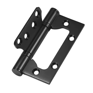 Stainless Steel Silent Bearing <b>Hinges</b> for Bedroom Wooden <b>Doors</b> Thickened No-Slot Installation Soft Closing <b>Window</b> Living Room - Product Image 2
