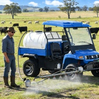 Certificat CE véhicule utilitaire électrique UTV camion agricole travaux de jardinage avec boîte de chargement