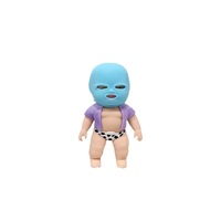 Poupée Bandit Natasha 10CM Noire, Jouet de Farce, Anti-stress, Sensation Virale, Remplie de Sable Spatial, Silicone Compressible, Meilleure Vente