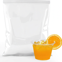 Vente en gros de gobelets jetables recyclables transparents de haute qualité avec logo personnalisé pour boissons froides, jus glacés, bubble tea, smoothies