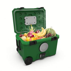 36L Portable Speaker Radio Leakproof Portable <b>Cooler</b> <b>Box</b> for Travel Custom Logo <b>Cooler</b> <b>Box</b> with Wheel - Product Image 2
