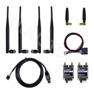 Radio de télémétrie RFD900x 915 MHz, modem longue portée 40 km avec double antenne FHSS pour drone <span class=keywords><strong>APM</strong></span> Pixhawk - Product Image 5