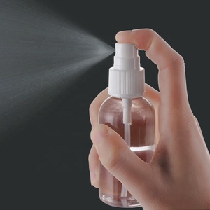 Boston Round Continues Fine Mist White Plastic 100 Ml Spray Bottle