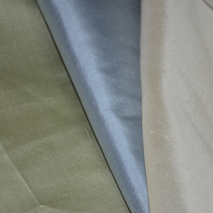 Bleu clair 100% Soie Dupion Tissu Fil-Teinture Soie <span class=keywords><strong>Shantung</strong></span> en Stock - Product Image 3