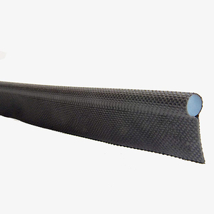 Tente ray boru 6mm çift kanatlı siyah + katı PVC çekirdek Keder kamp/çadır - Product Image 1