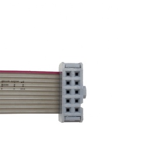 Заводская Настройка 2,54 мм шаг 2*5P 10Pin IDC плоский ленточный кабель серый - Product Image 5