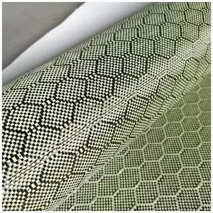 240g Yellow Football Hexagonal Surfboard Motorcycle Helmet Carbon Fiber Kevlar Blend Fabric