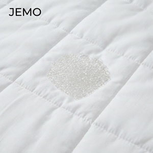 <span class=keywords><strong>Couverture</strong></span> <span class=keywords><strong>lestée</strong></span> sensorielle lourde JEMO avec logo personnalisé, blanche, 10 kg, pour l'anxiété et l'autisme, avec billes de verre – Fabricant - Product Image 3