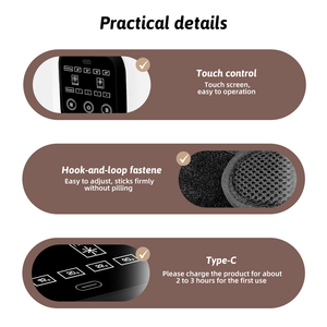 2025 Trending <span class=keywords><strong>Massager</strong></span> Elétrico Inteligente Pé e Joelho com Calor TENS Máquina para Corpo e Artrite Pain Relief - Product Image 3