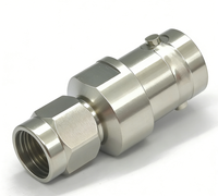 Connecteur de calibration RF BNC/SMA-KJG1 50 Ohm à contacts mâles et femelles plaqués or, DC-18GHz, faible VSWR