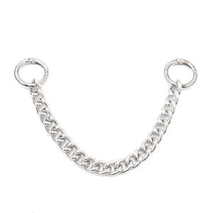 Cadena Decorativa para Zapatos Crocs, Accesorios Desmontables de Aleación, Estilo Punk Hip Hop, Talla Única para Sandalias y Pantuflas, Verano, Invierno, Primavera - Product Image 5