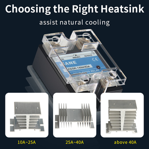 SSR-40LA nâng cấp KSCR-13840LA 380V điều chỉnh điện SSR điều khiển điện 4-20mA chiết 40A trạng thái rắn điều chỉnh điện áp - Product Image 5