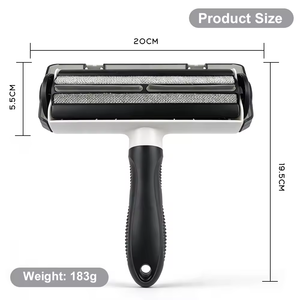 Brosse à poils d'animaux Petop réutilisable en plastique, sûre et pratique, pour meubles et vêtements, lavable et détachable, pour chiens et chats - Product Image 3