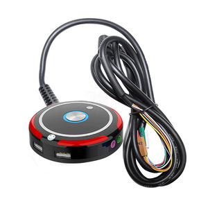 Boîtier d'ordinateur de bureau, alimentation électrique, bouton de réinitialisation avec lumière LED bleue, câble d'extension de 1.6M, interrupteur de réinitialisation - Product Image 5