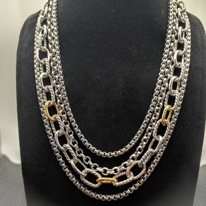 Cadena Cubana de 29mm con Eslabones, Collar de Cobre con Zirconia, Joyería Vintage para Fiesta, Alta Calidad, Venta al por Mayor, para Hombre, <span class=keywords><strong>David</strong></span> - Product Image 1