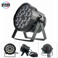 Projecteur LED RGBW 18*10W 180W 25 ° /40 °   Projecteur PAR DMX512 4/8 canaux IP20 pour scène intérieure, idéal pour mariages et spectacles